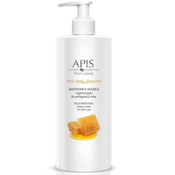 .! APIS Plaster Miodu miodowa maska regenerująca do stóp 500ml